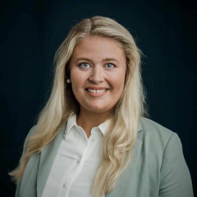 Portrett av eiendomsmegler Elisabeth Bjerke Lie