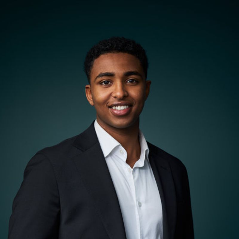 Portrett av eiendomsmeglerfullmektig Abdullahi Abdi Rashiid Ali