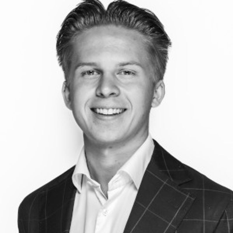 Portrett av eiendomsmeglerfullmektig Sigurd Bergseng