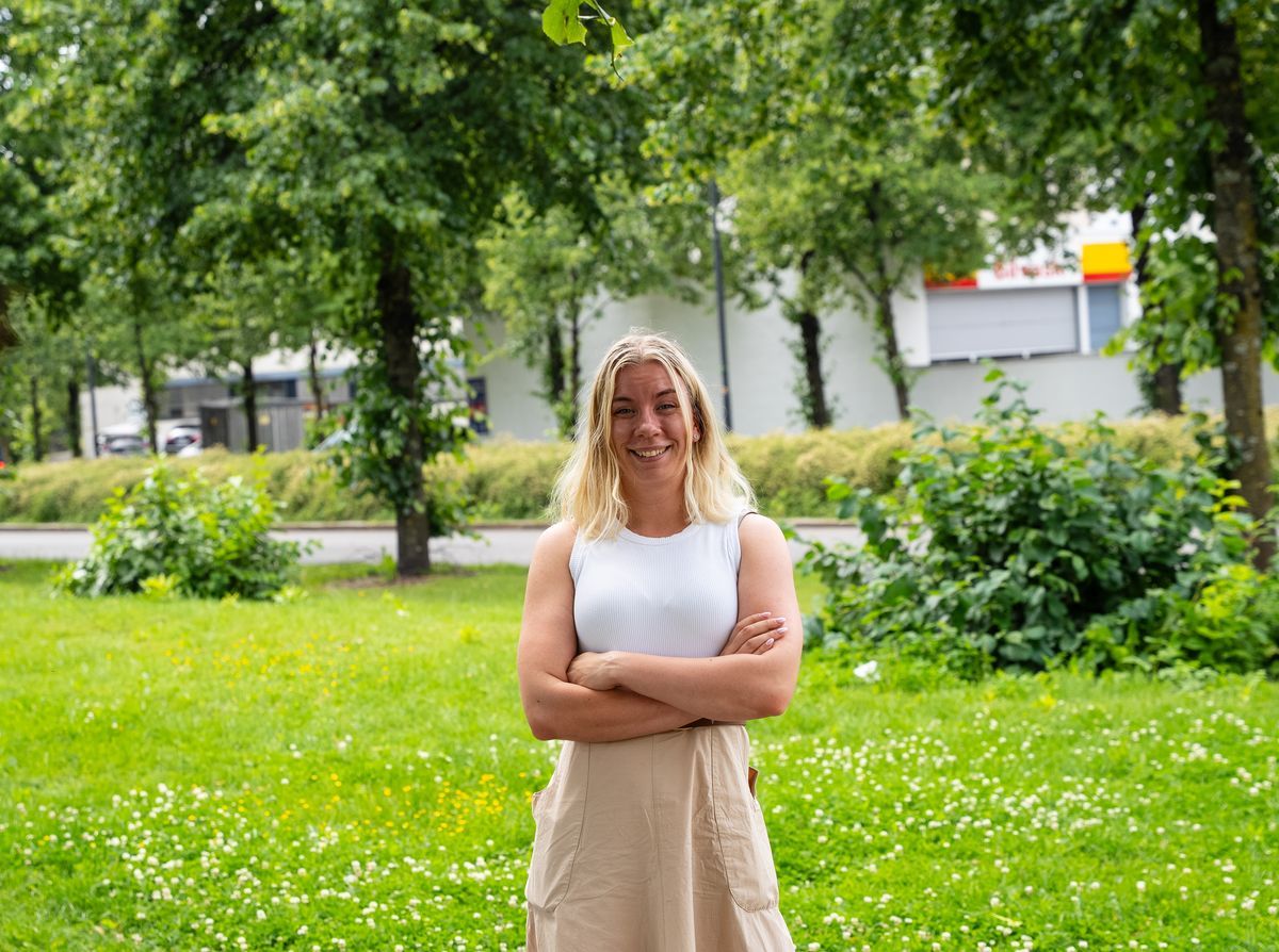 Portrett av eiendomsmegler Caroline Wang Langer