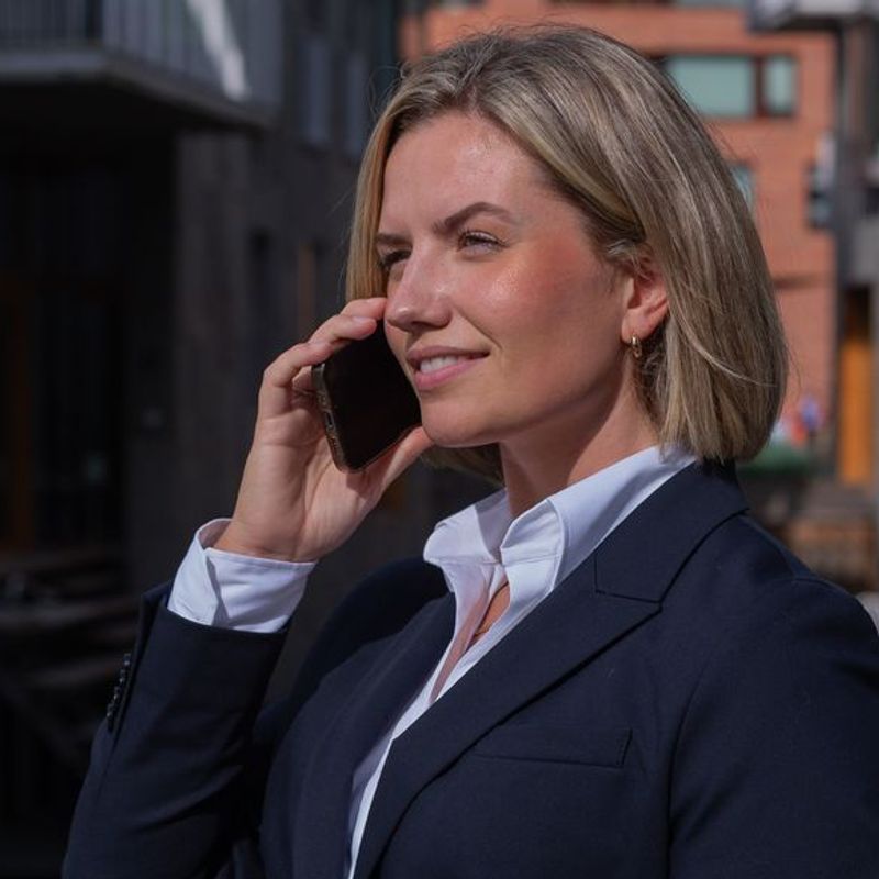 Portrett av eiendomsmegler Synne Vang