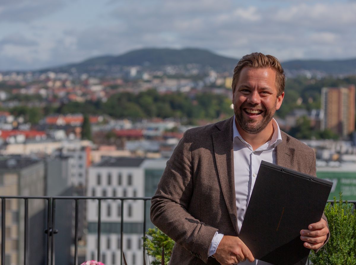 Portrett av eiendomsmegler Anders Nykkelmo Solem