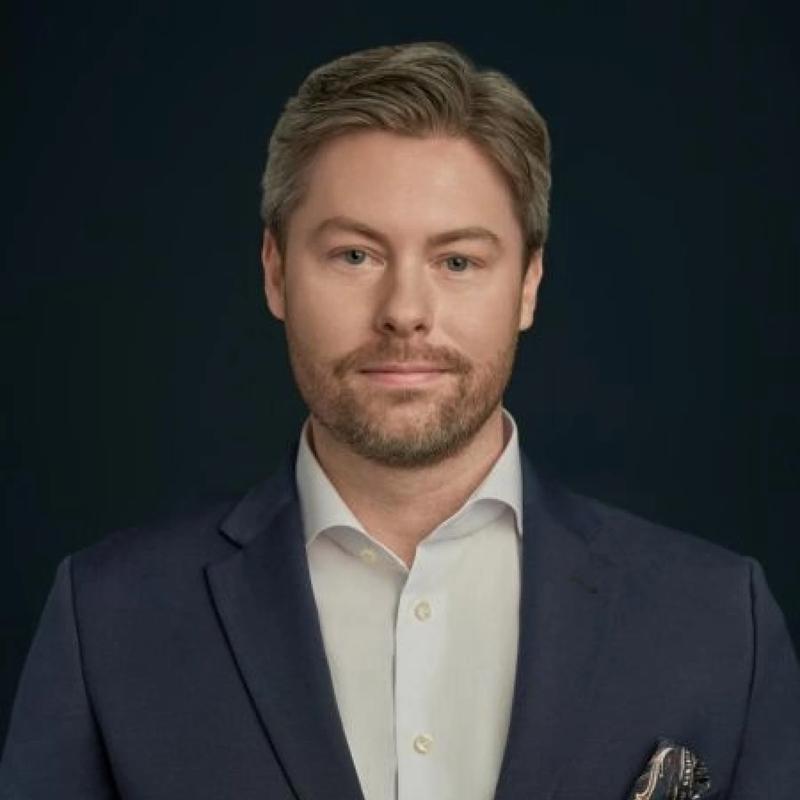 Portrett av eiendomsmegler Daniel Granhaug