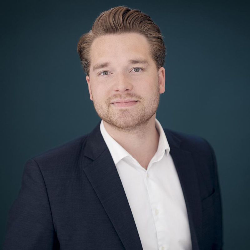 Portrett av eiendomsmegler Carl Christian Stierna