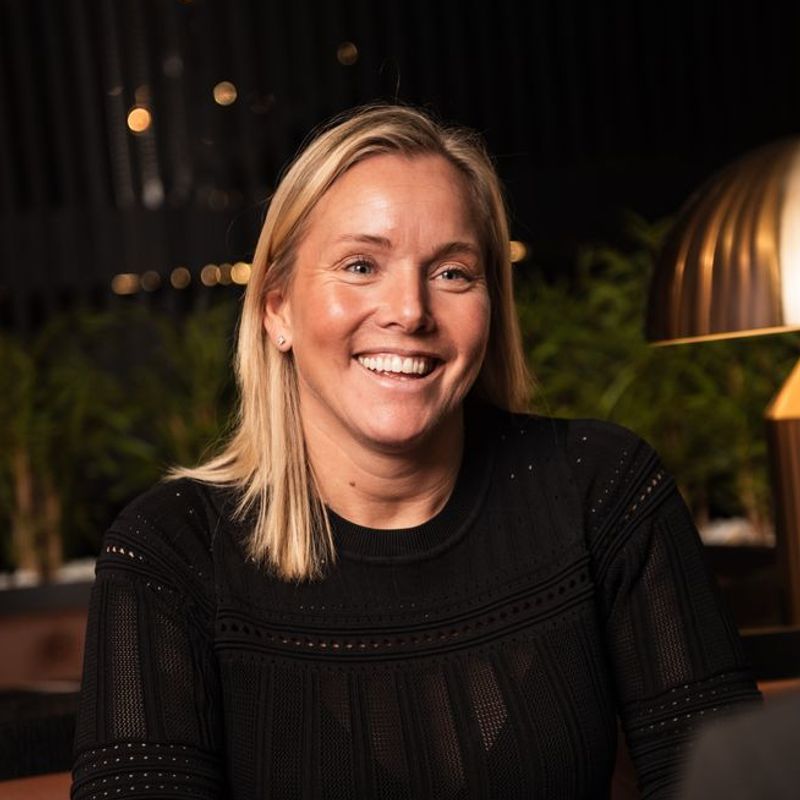 Portrett av eiendomsmegler Monica Kristiansen