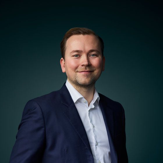 Portrett av eiendomsmegler Kim Ruben Knutsen