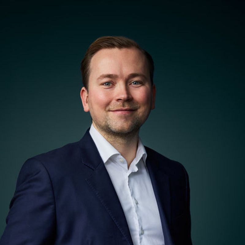 Portrett av eiendomsmegler Kim Ruben Knutsen