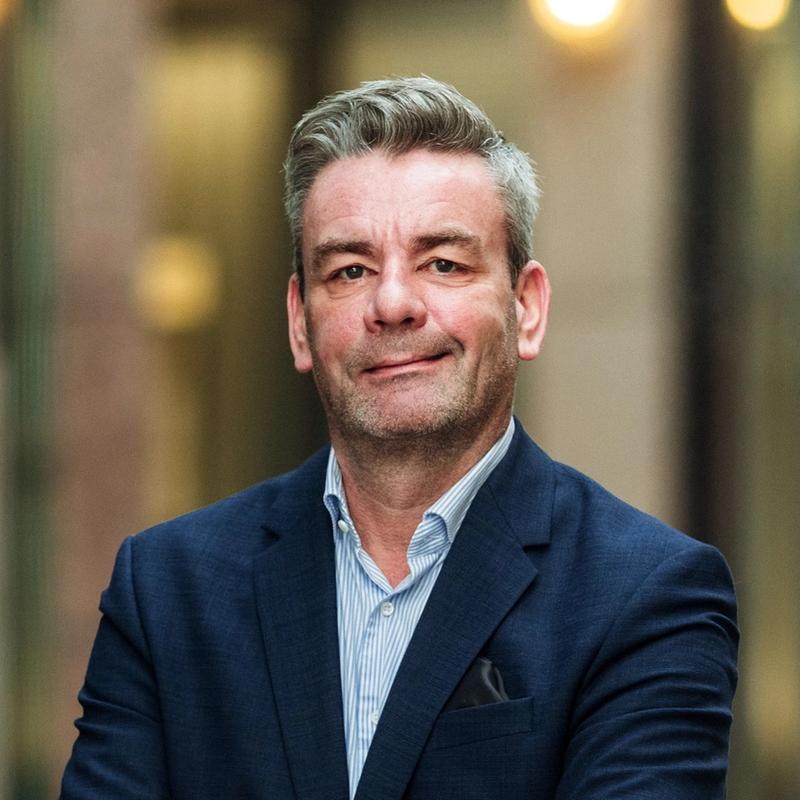 Portrett av eiendomsmegler Helge Landro