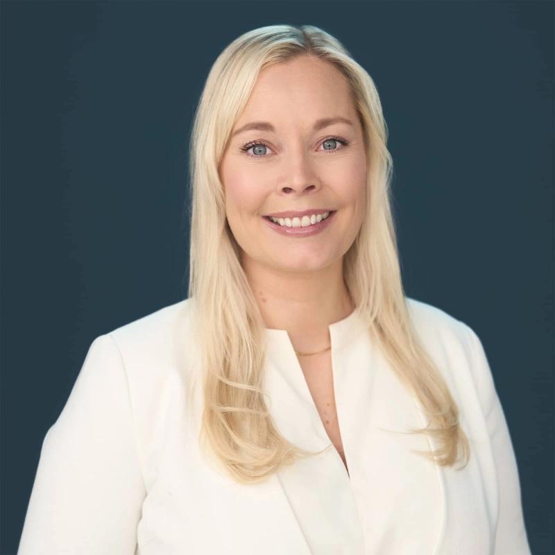 Portrett av eiendomsmegler Line Strifeldt Johansson