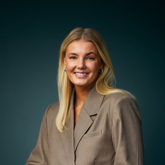 Portrett av eiendomsmegler Kaja Årvik Olsen