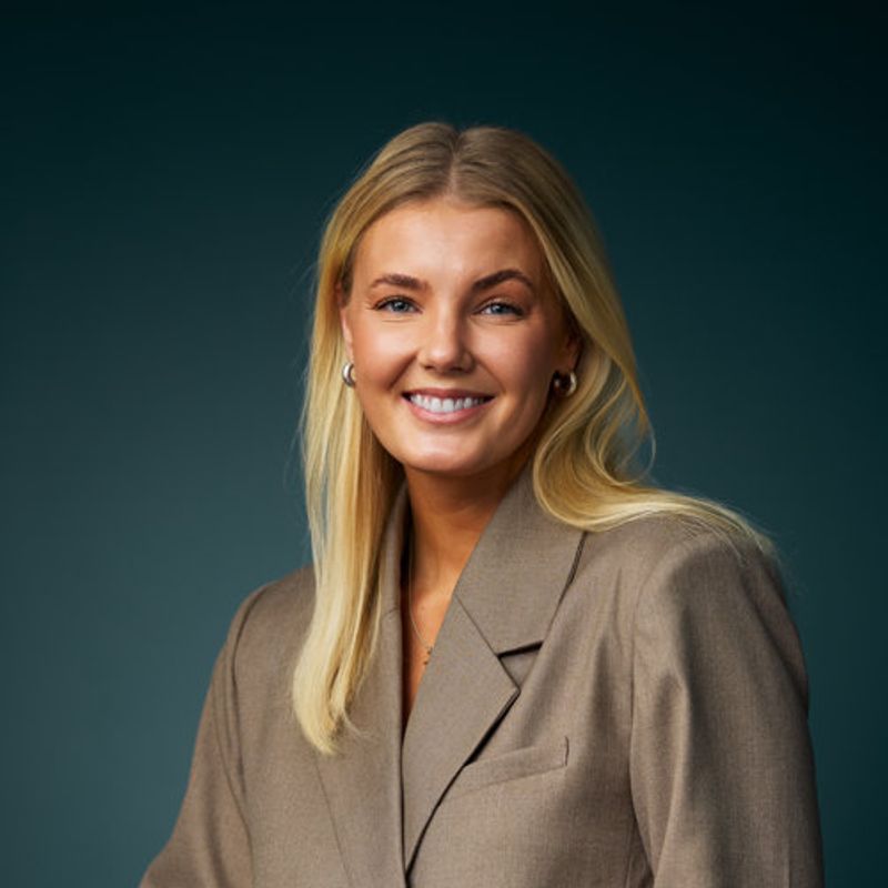 Portrett av eiendomsmegler Kaja Årvik Olsen