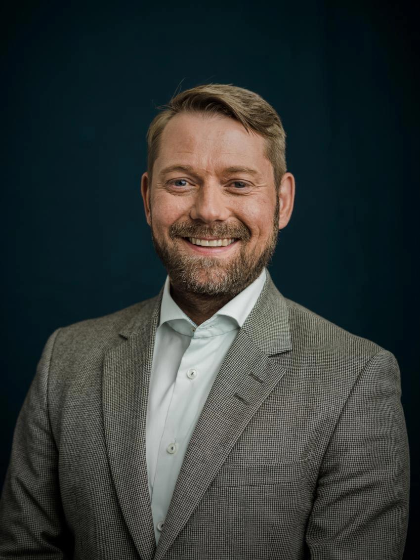 Portrett av eiendomsmegler Jon Solberg