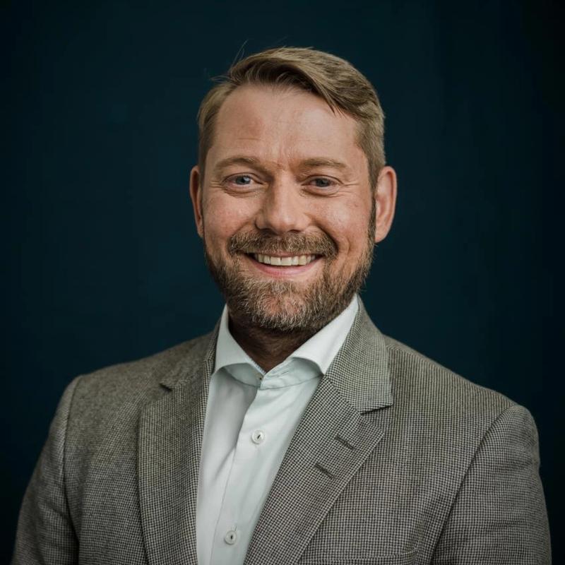 Portrett av eiendomsmegler Jon Solberg