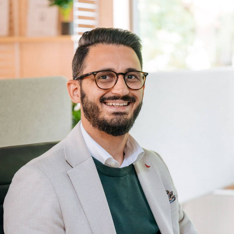 Portrett av eiendomsmegler Fuat Demirbas