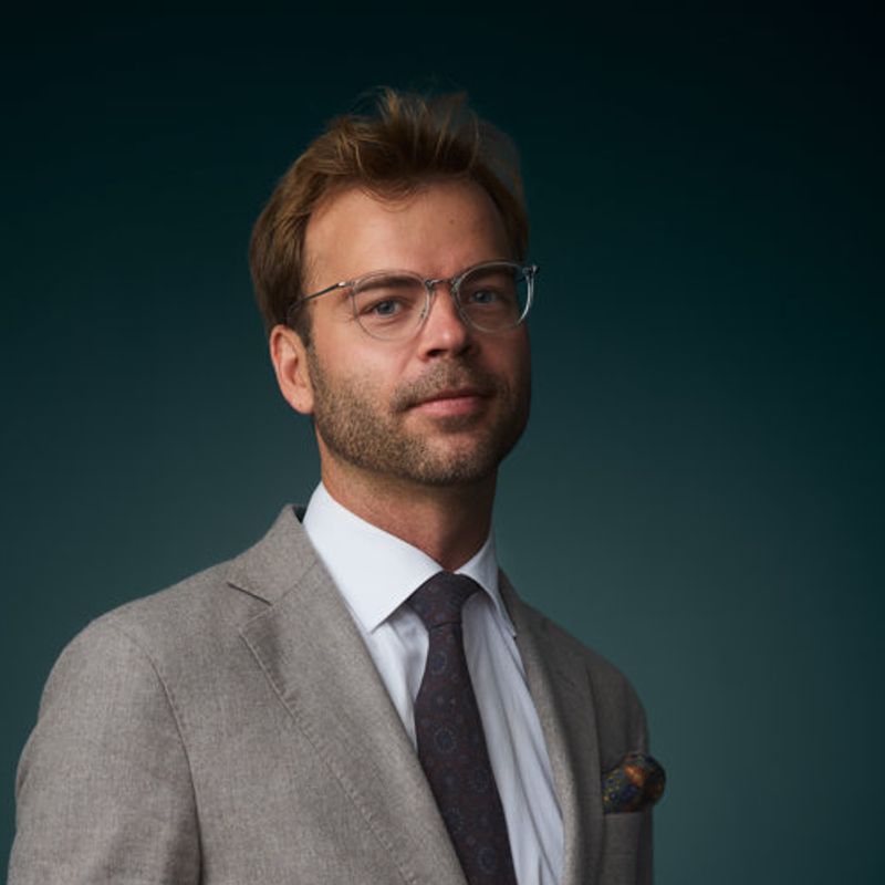Portrett av eiendomsmegler Thomas Alexander Tønder