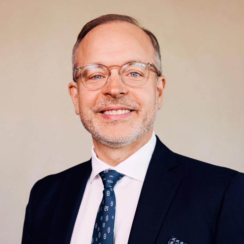 Portrett av eiendomsmegler Anders Hartwig Thoresen