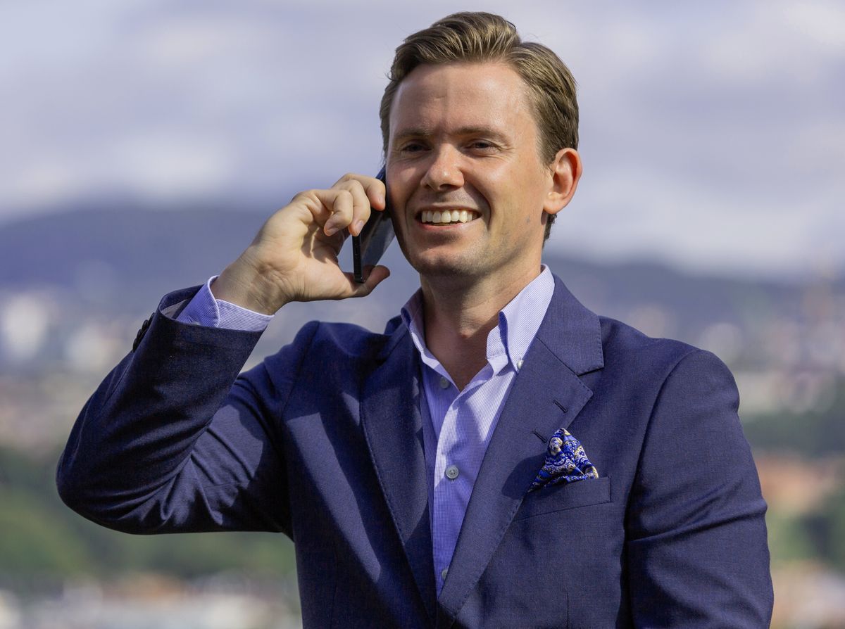 Portrett av eiendomsmegler Nils Trongaard