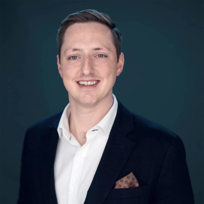 Portrett av eiendomsmegler Ole Kristian Isdahl