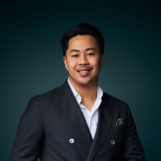 Portrett av eiendomsmegler Kenny Tran