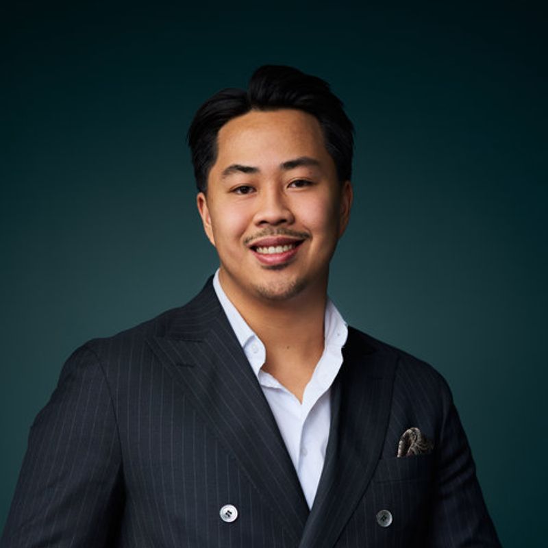 Portrett av eiendomsmegler Kenny Tran