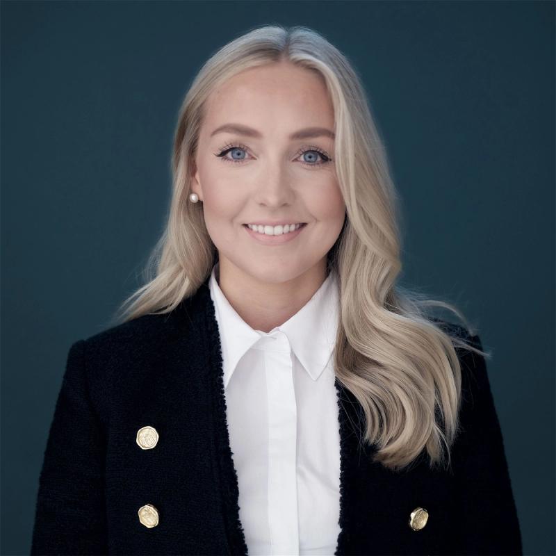 Portrett av eiendomsmegler Marte Marie Forberg