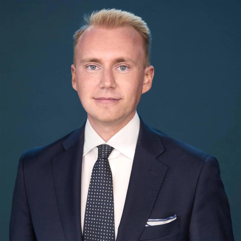 Portrett av eiendomsmegler Sebastian Qvigstad