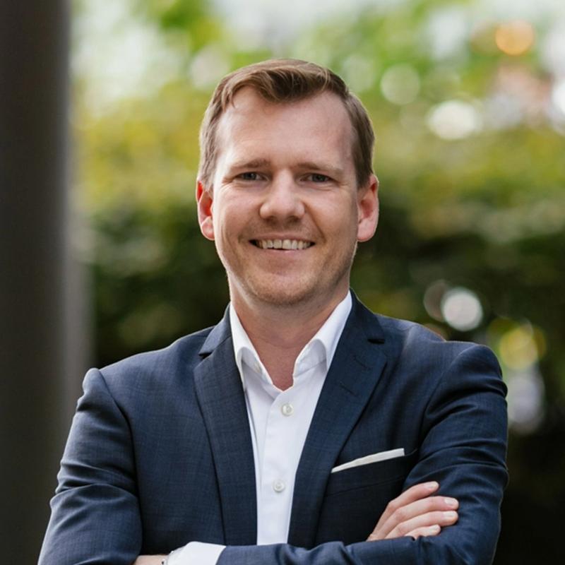 Portrett av eiendomsmegler Simon Skjeldal Andresen