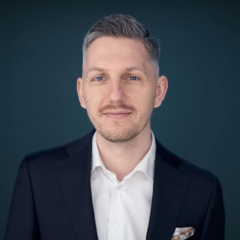 Portrett av eiendomsmegler Christoffer Fraurud