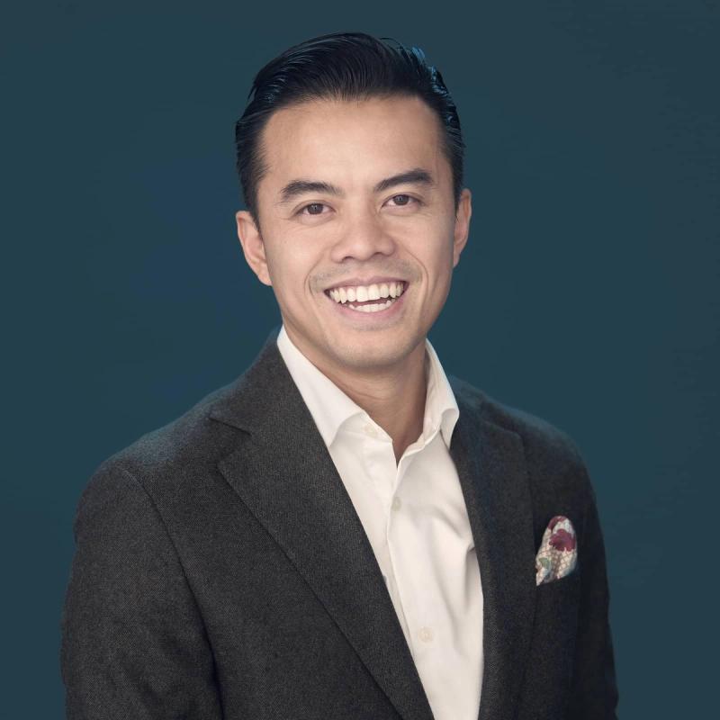 Portrett av eiendomsmegler Don Tuan Tran