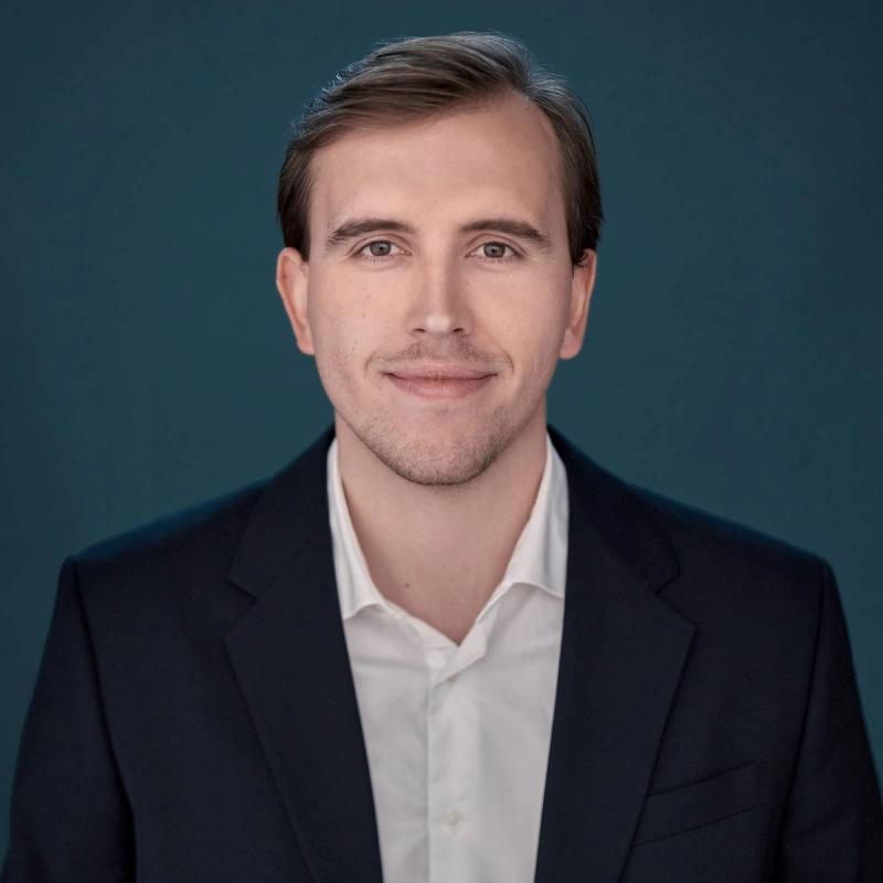 Portrett av eiendomsmegler Truls Martin Nygaard