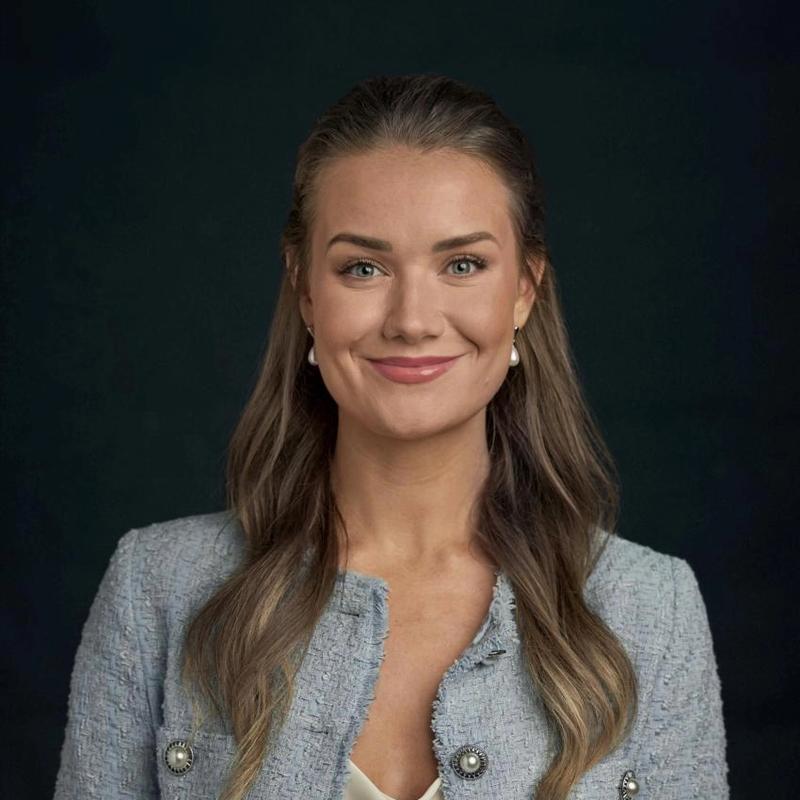Portrett av eiendomsmegler Eline Tilley