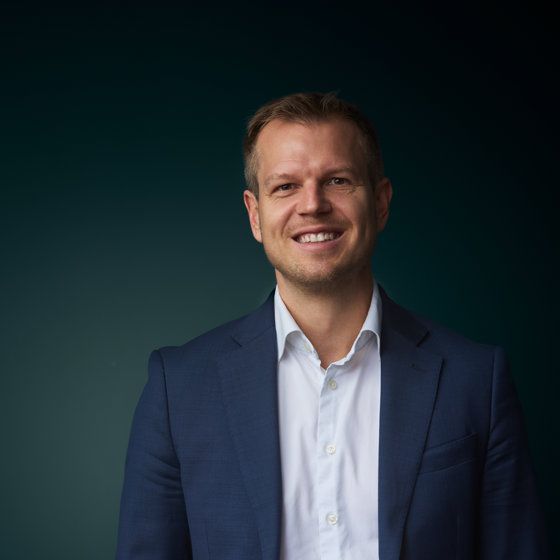 Portrett av eiendomsmegler Daniel Olaisen