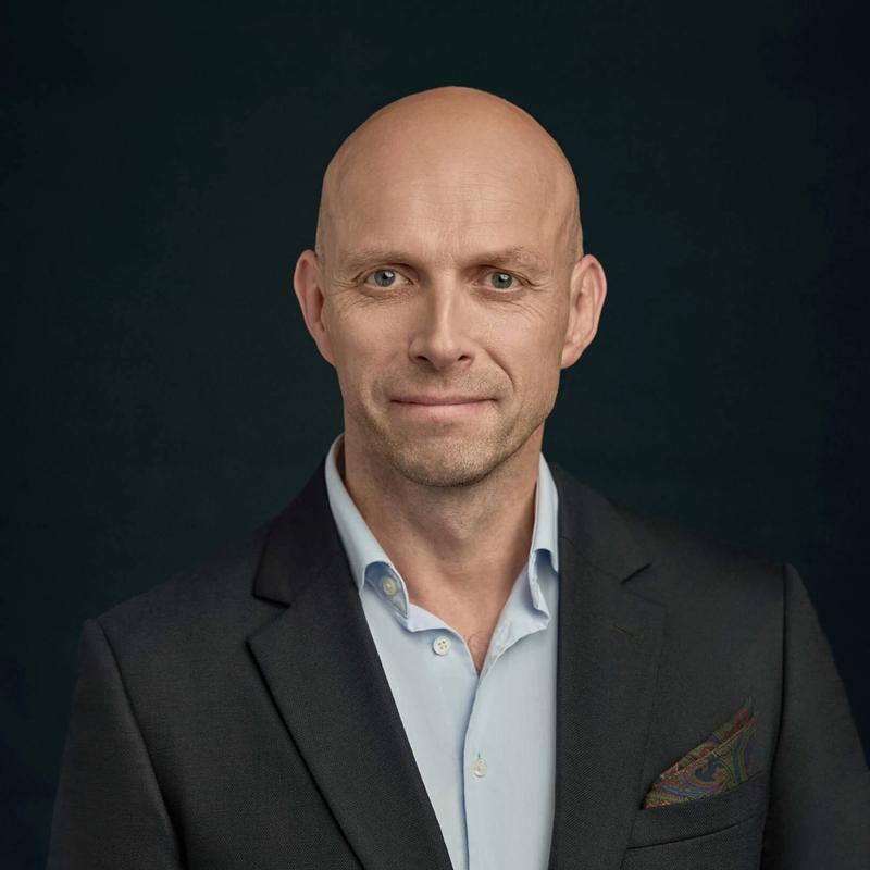 Portrett av eiendomsmegler Erlend Opheim