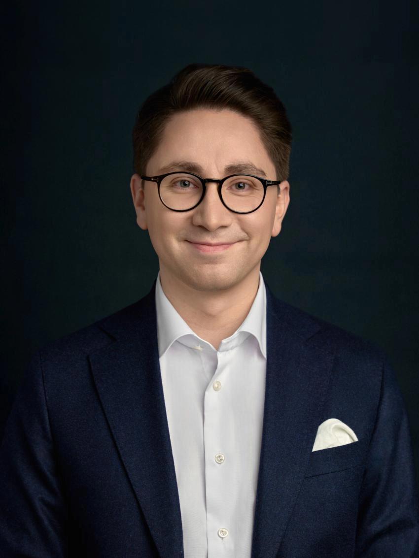 Portrett av eiendomsmegler Jacob Santiago Salvesen