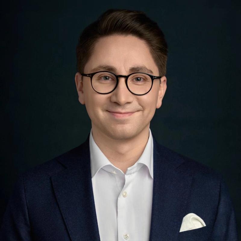 Portrett av eiendomsmegler Jacob Santiago Salvesen