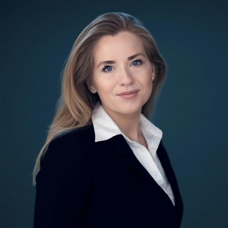 Portrett av eiendomsmegler Ingrid Elgaaen