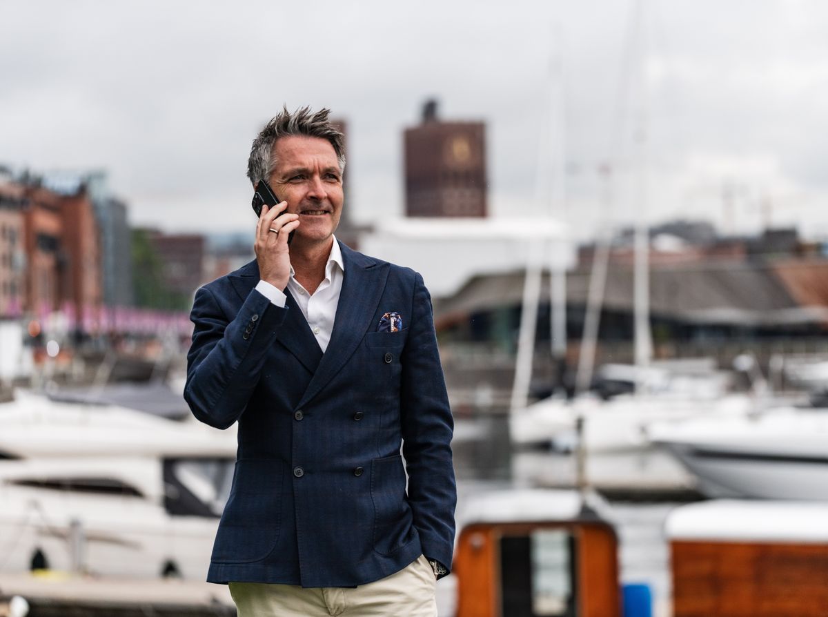 Portrett av eiendomsmegler Espen Hordnes