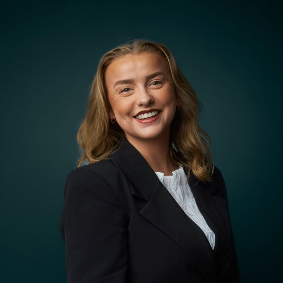 Portrett av eiendomsmegler Maria Kleppe Nordstoga