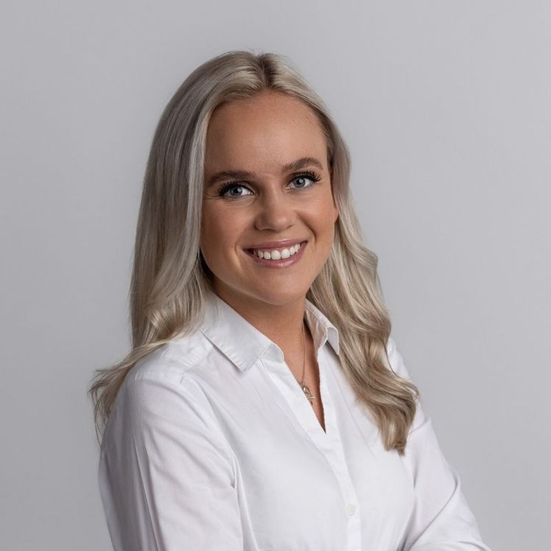 Portrett av eiendomsmegler Pernille Sollie Hoff