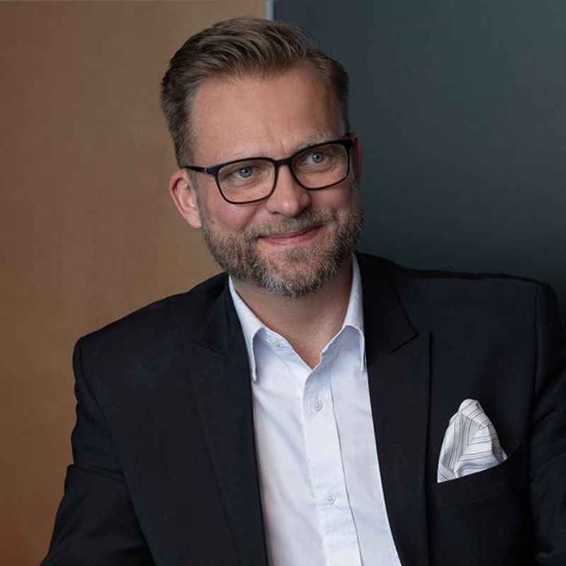 Portrett av eiendomsmegler Jan-Erik Gulbrandsen