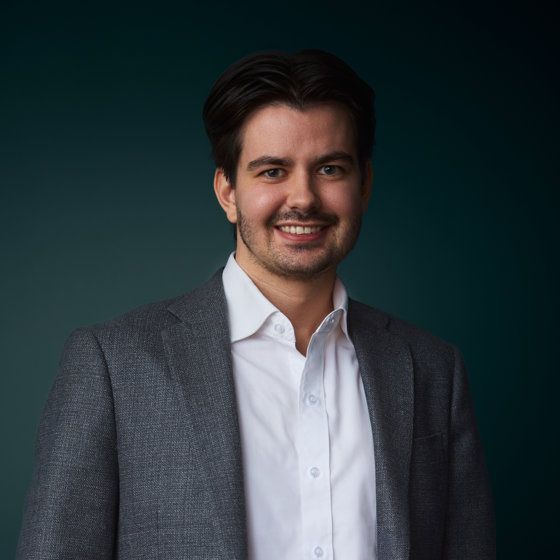 Portrett av eiendomsmegler Tor Kristian Grindaker