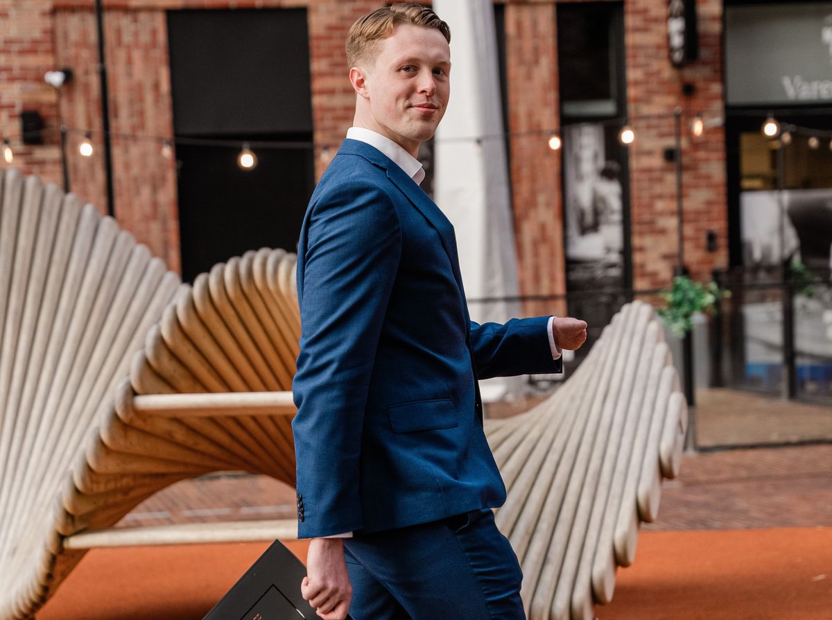 Portrett av eiendomsmegler Didrik Hov