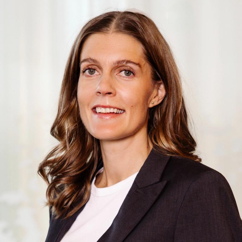 Portrett av eiendomsmegler Kristina Overen Myhre (Permisjon)