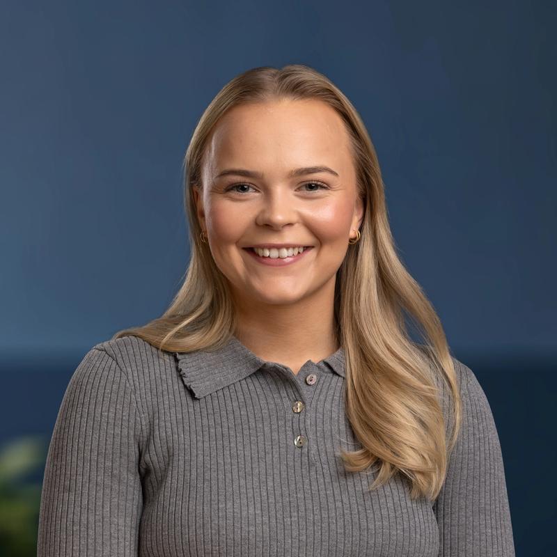 Portrett av eiendomsmeglerfullmektig Elin Marie Wik