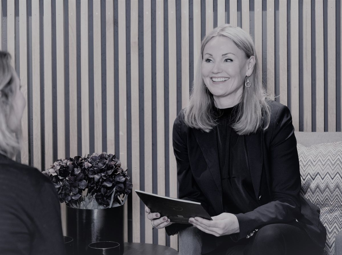 Portrett av eiendomsmegler Kristin Mohn