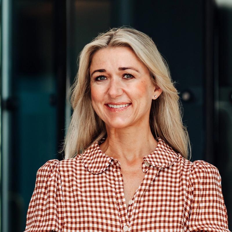 Portrett av eiendomsmegler Camilla Marie Sem Simonsen