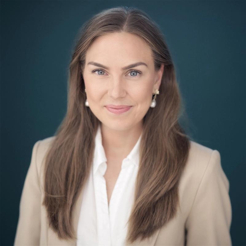Portrett av eiendomsmegler Sofie Kiligitto