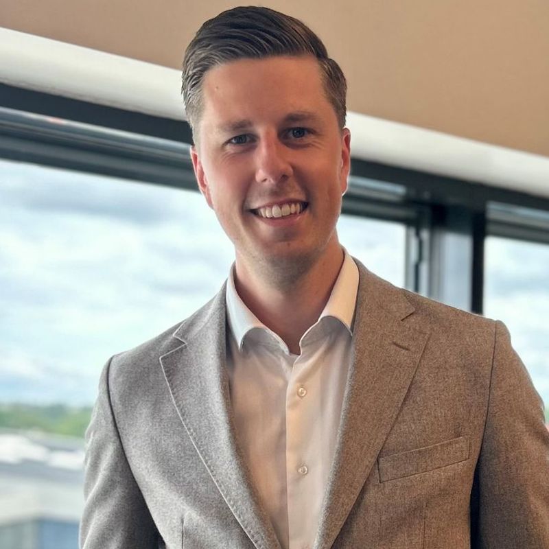 Portrett av eiendomsmegler Thor-Martin Frøyland
