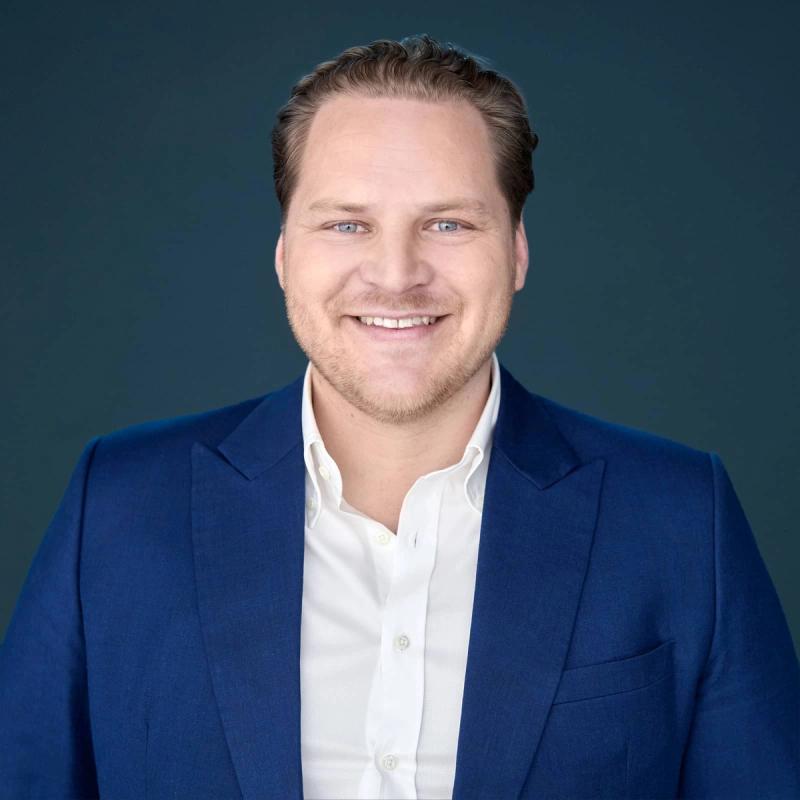 Portrett av eiendomsmegler Marcus Egeland