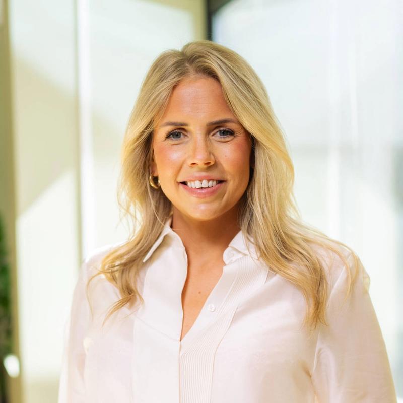 Portrett av eiendomsmegler Kamilla Benum Braanen